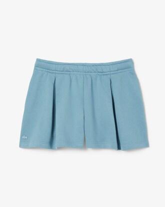 Pleated Fleece Shorts Product Image