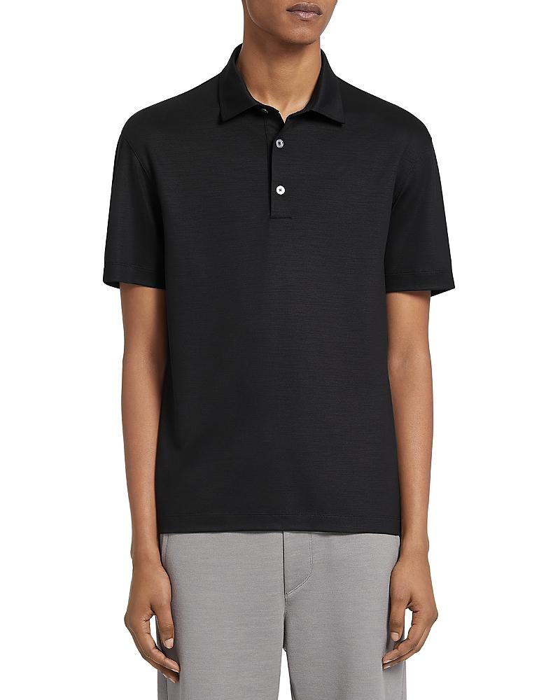 Mens Wool Polo Shirt Product Image
