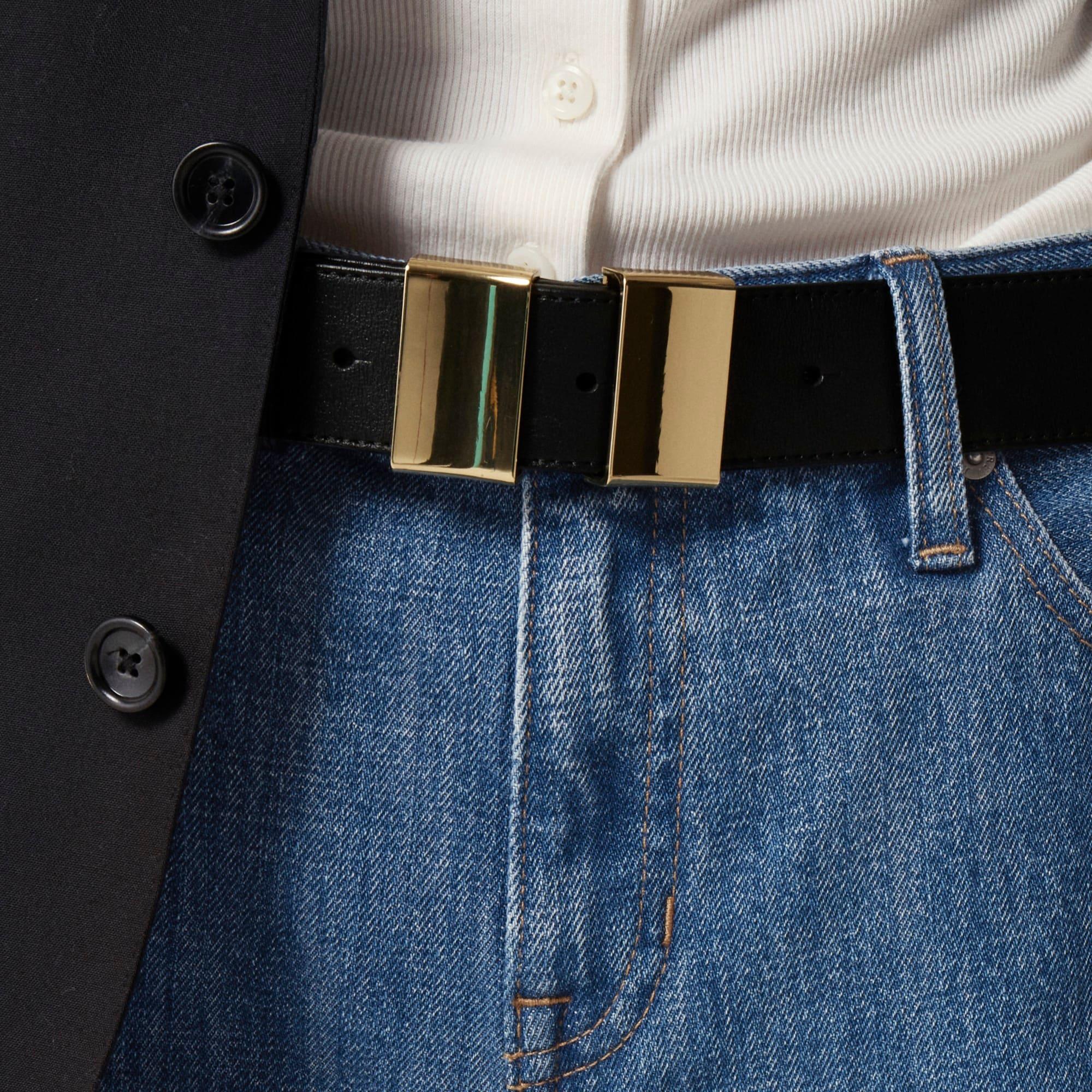 Lower-rise wide-leg jean Product Image