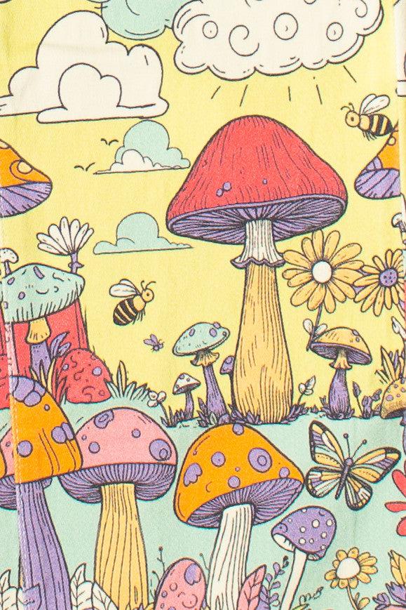 Mushroom Village Printed Jeans Product Image