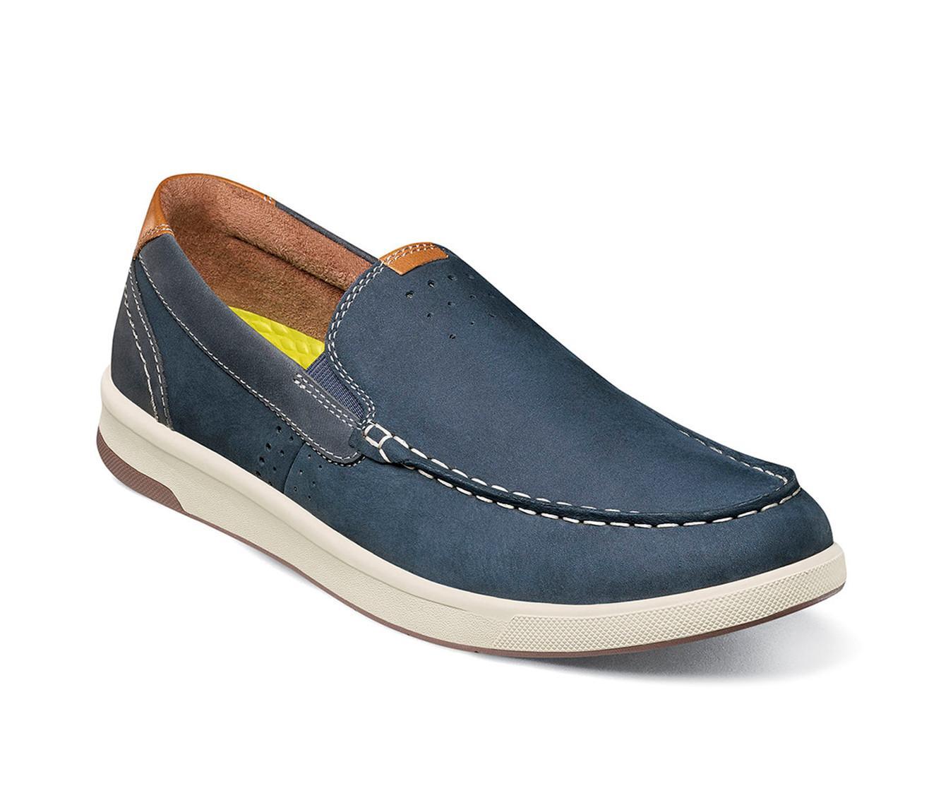 Men's Florsheim Crossover Moc Toe Slip On Casual Loafers Product Image