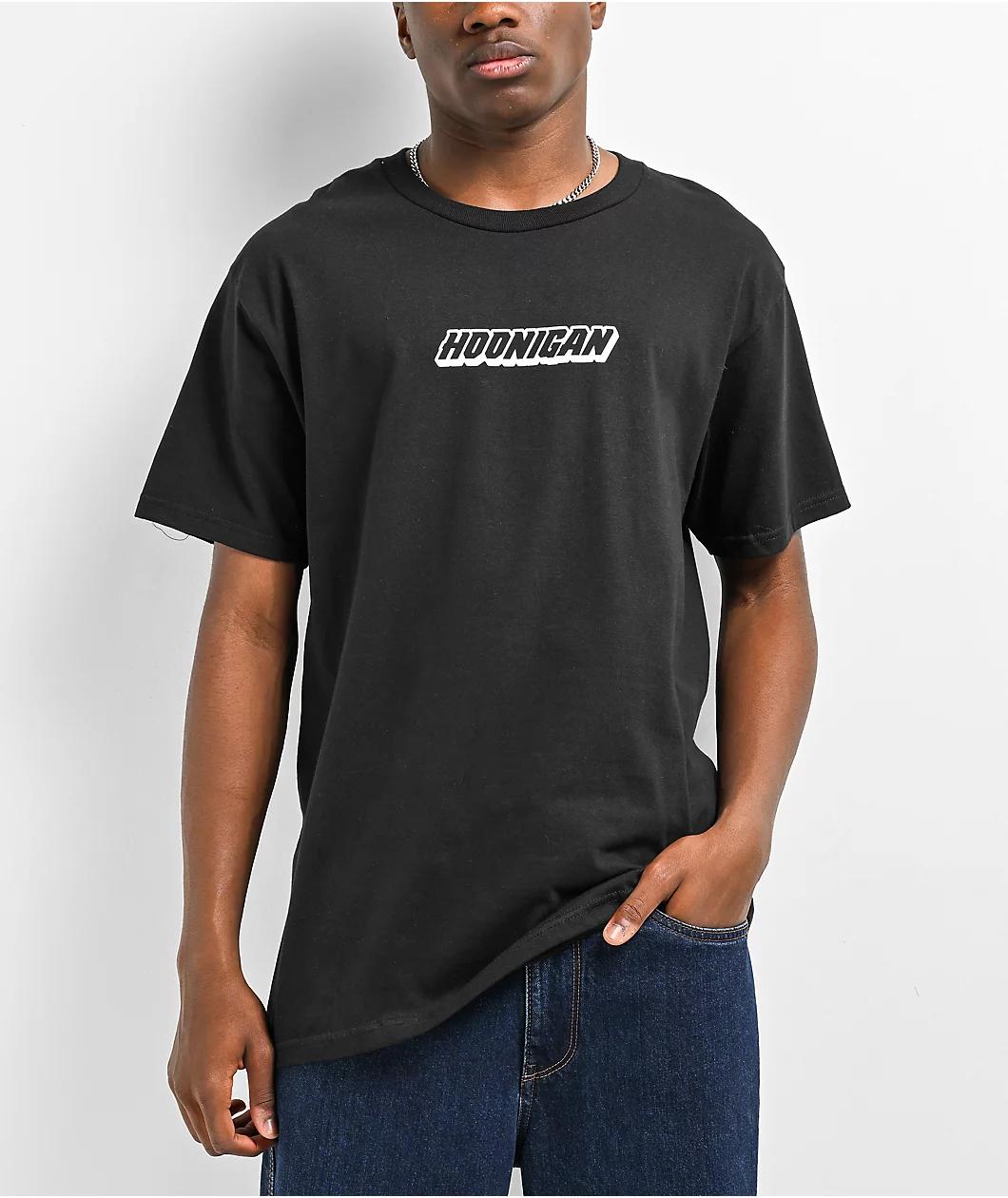 Hoonigan Gunsai Black T-Shirt Product Image