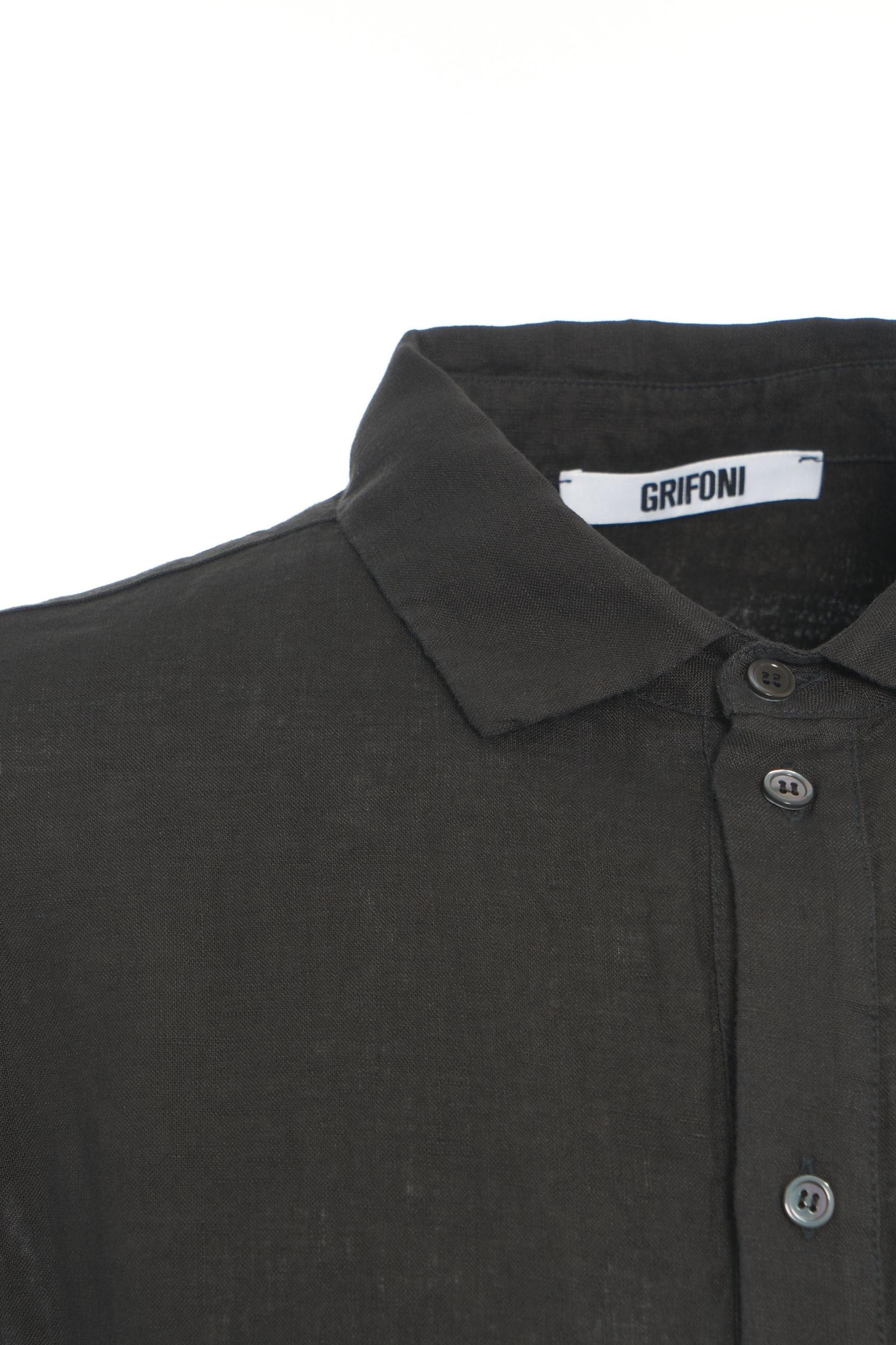 Linen short sleeved shirt Product Image