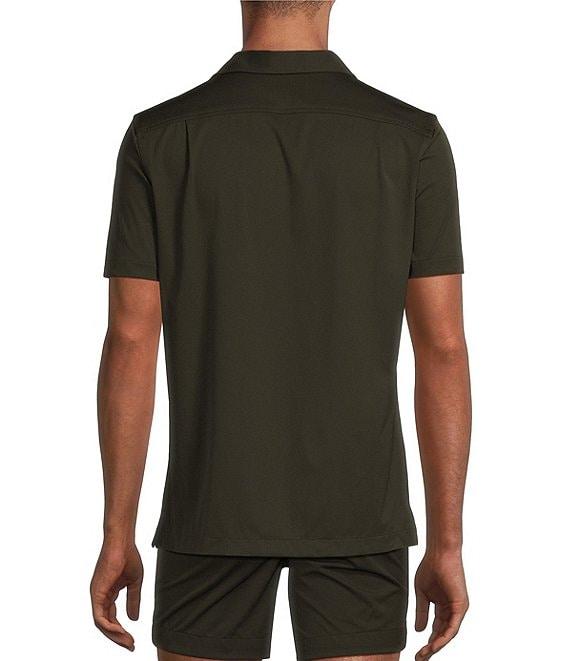 Murano Slim Fit Performance Stretch Short Sleeve Woven Camp Shirt Product Image