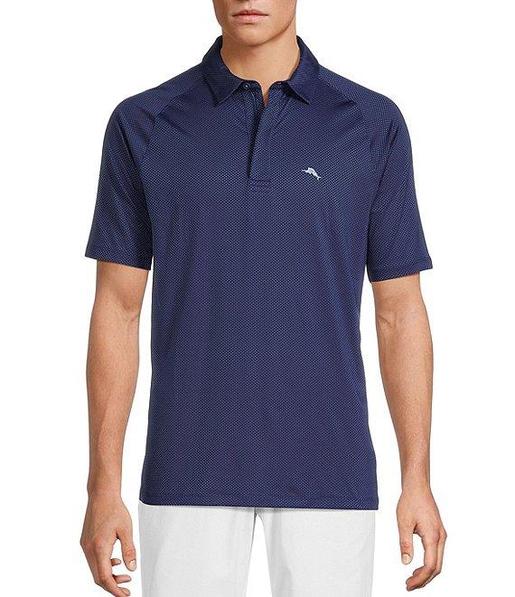 Tommy Bahama IslandZone Palm Desert Tides Short Sleeve Polo Shirt Product Image