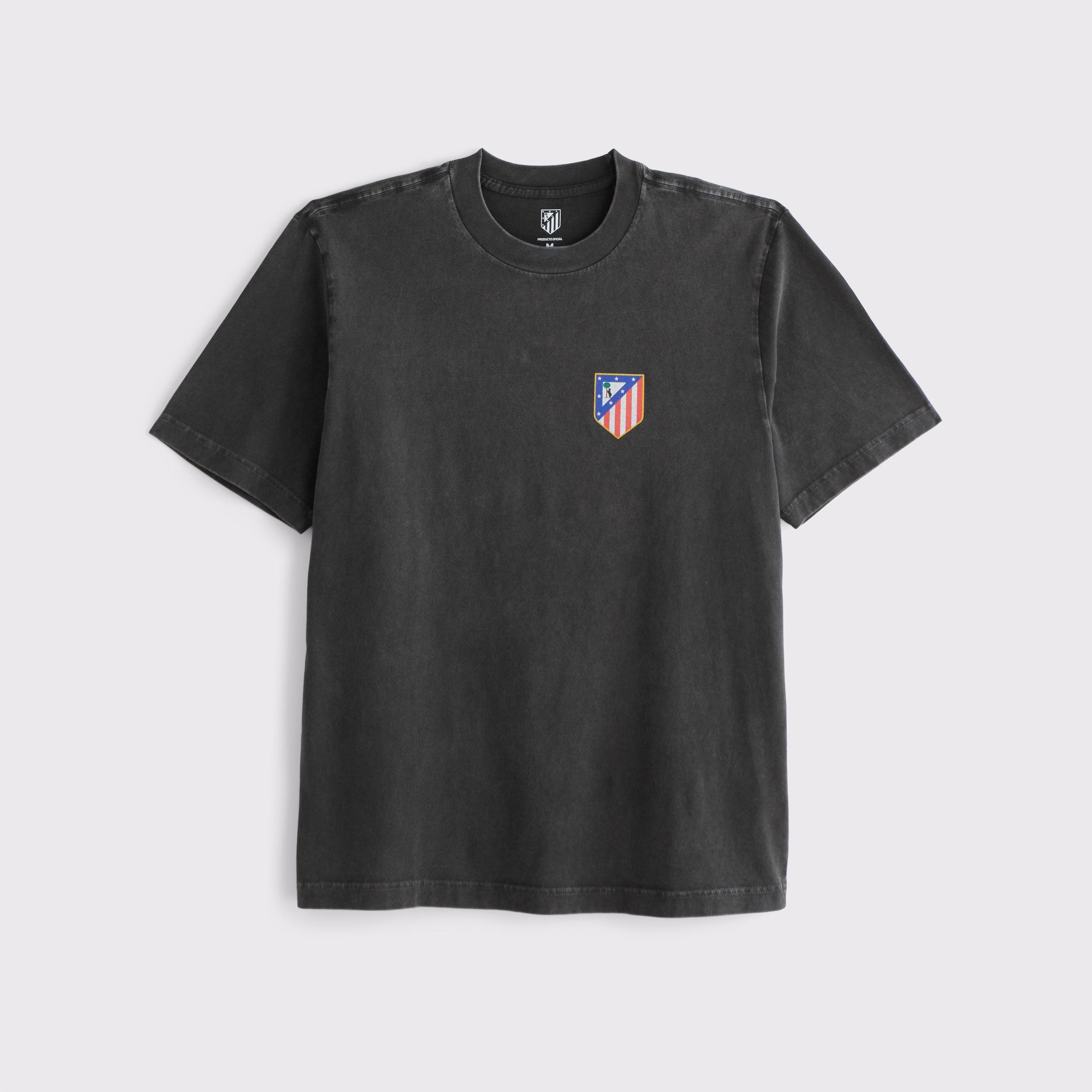 Atlético de Madrid Vintage-Inspired Graphic Tee Product Image
