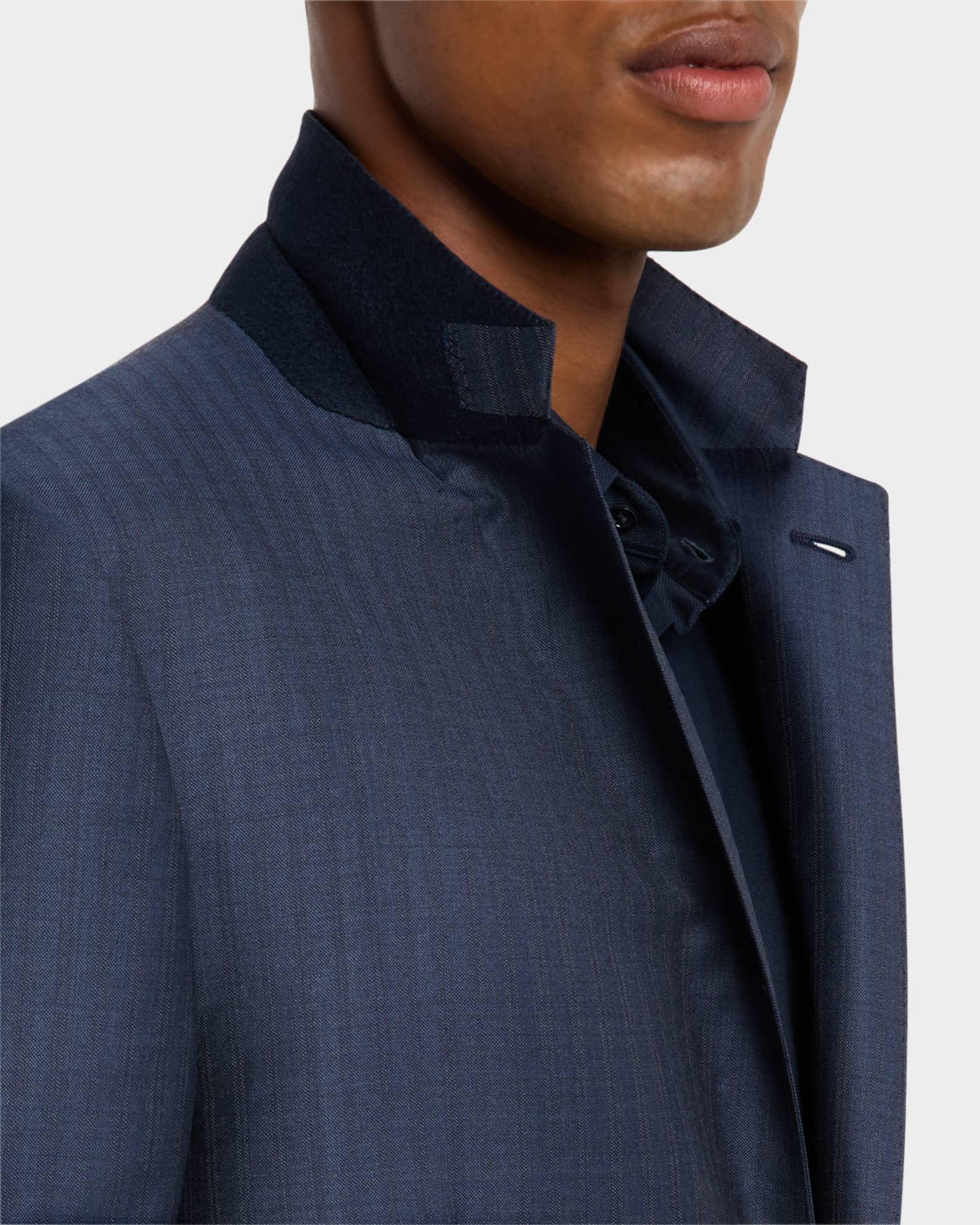 Men's Wool Pinstripe Suit Product Image