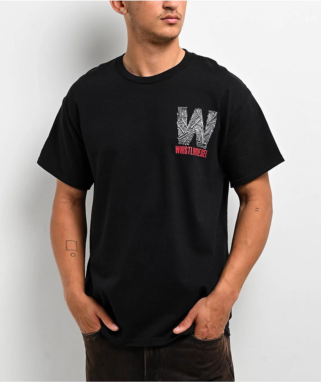 WhistlinDiesel Screwed Black T-Shirt Product Image