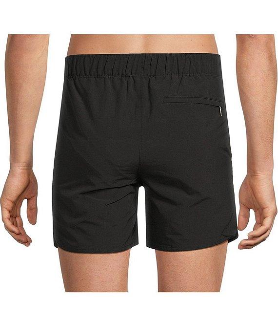 Murano Monaco 5#double; Solid Swim Trunks Product Image