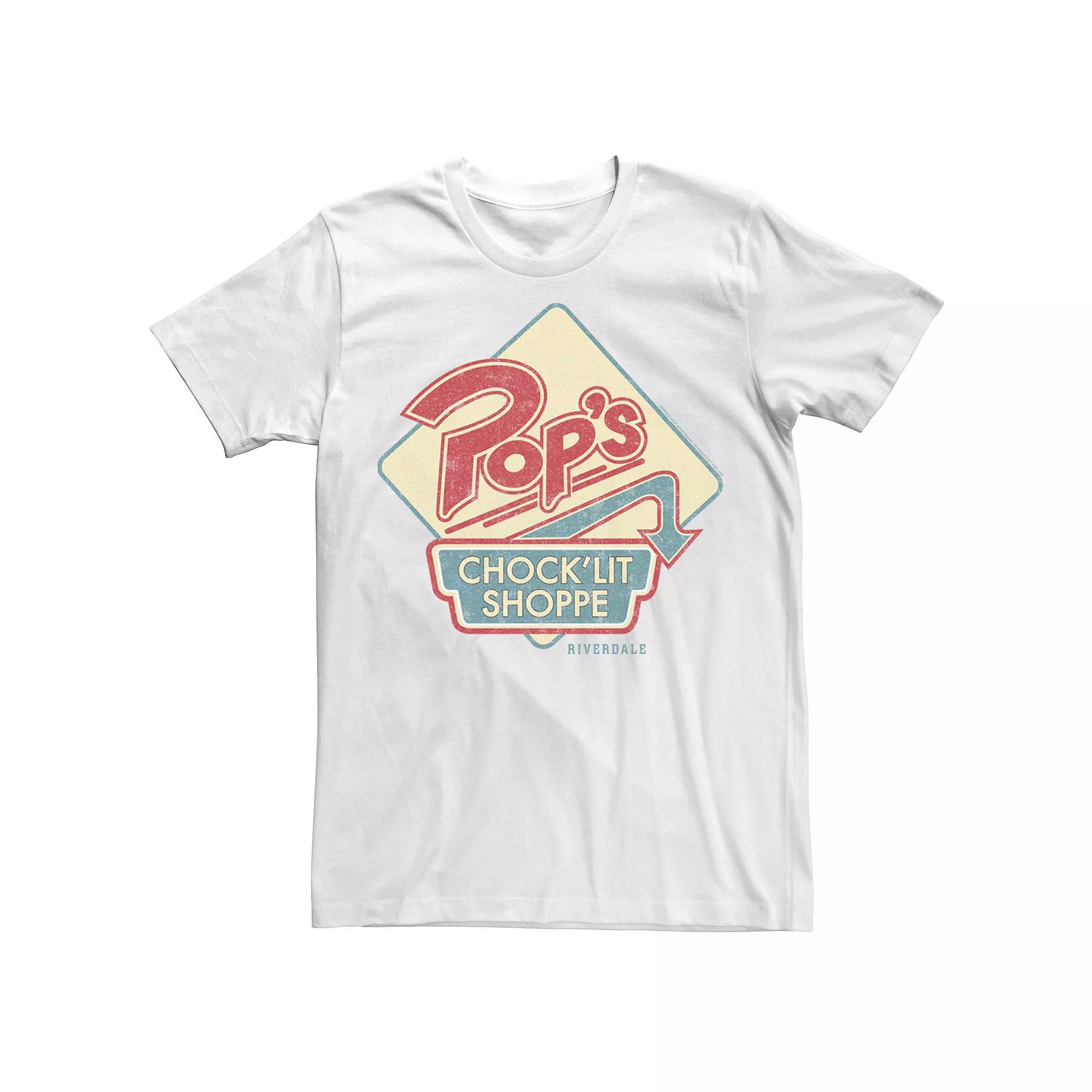 Men's Riverdale Vintage Pops Logo Tee,  Product Image