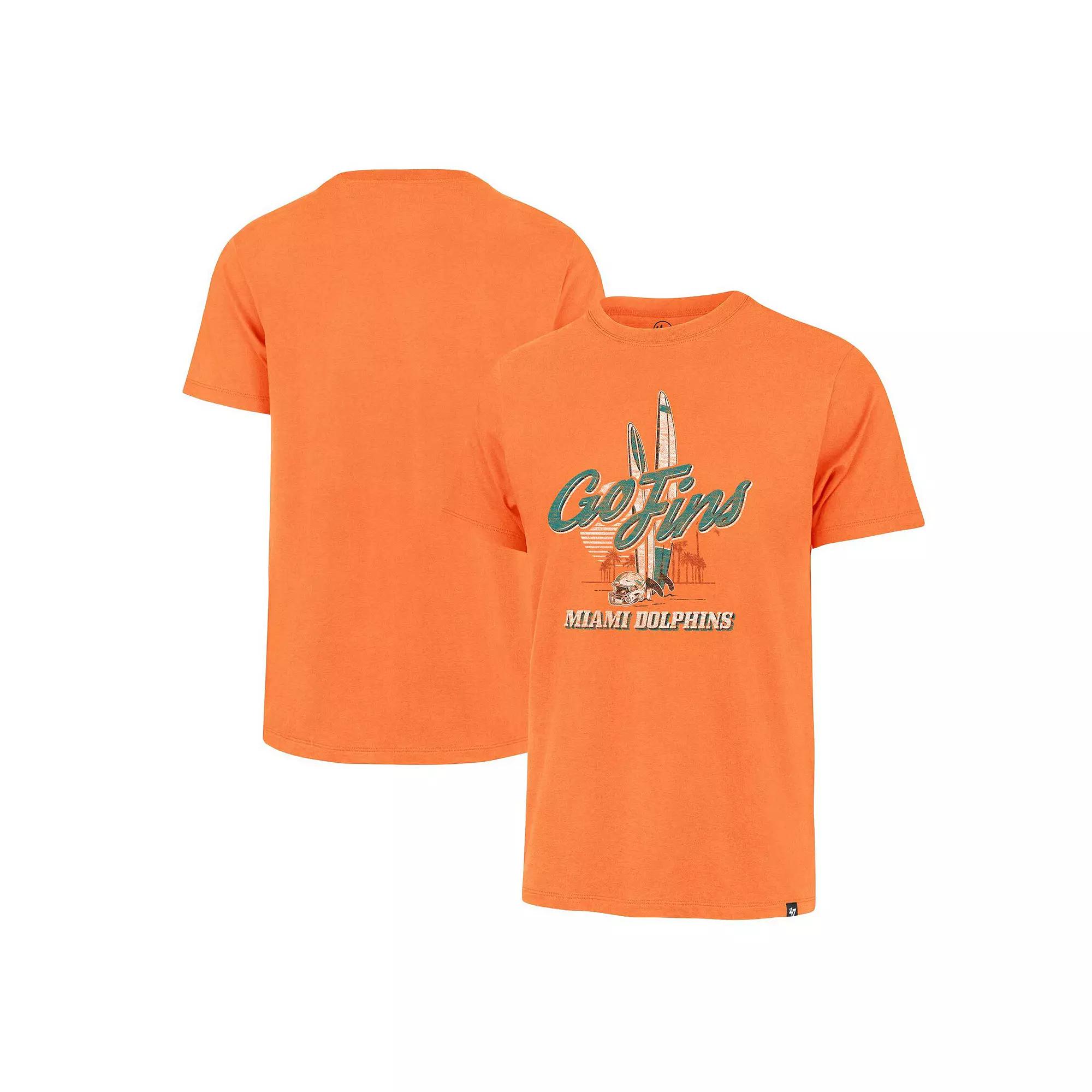 Men's '47 Orange Miami Dolphins Regional Franklin T-Shirt,  Product Image