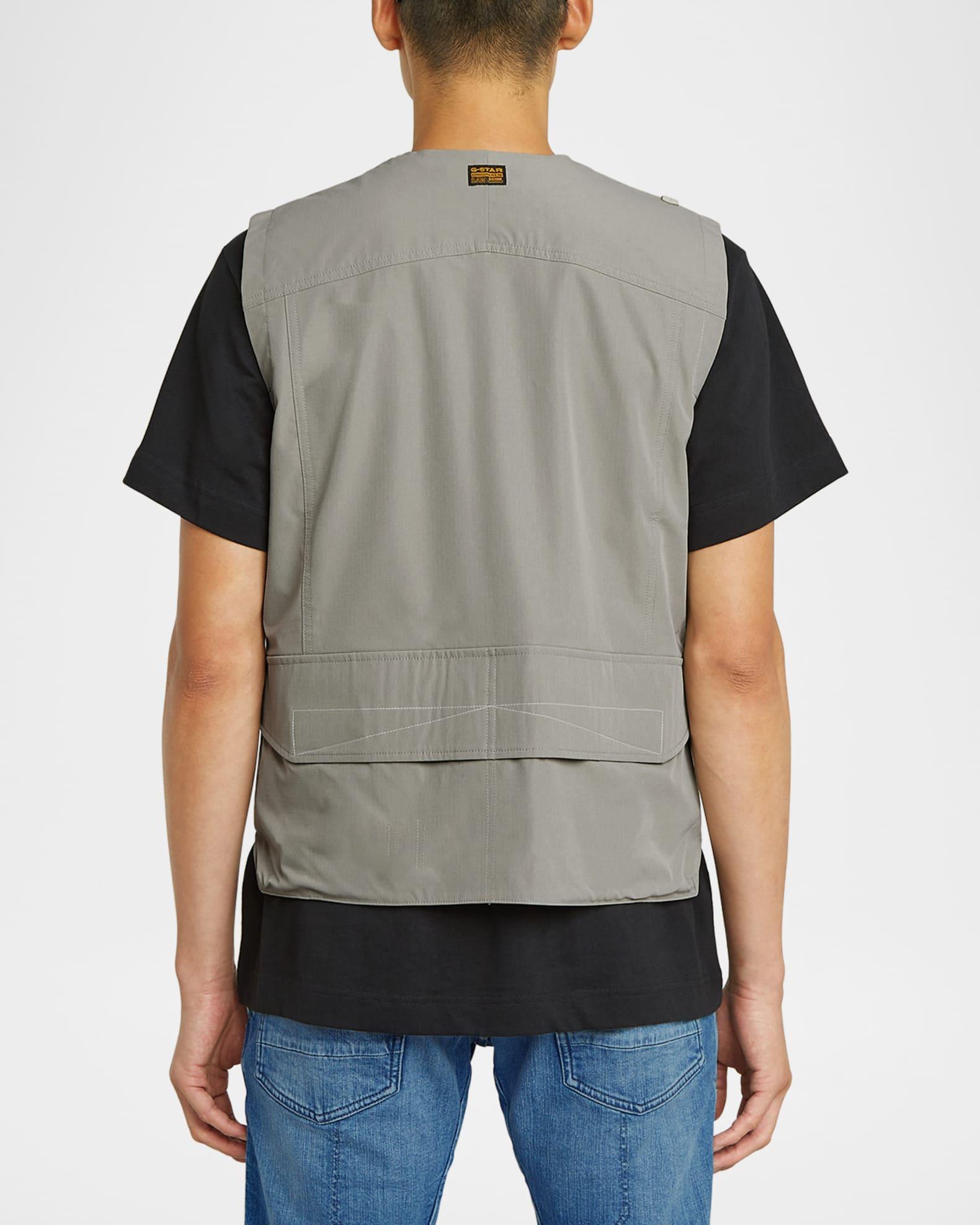 Men's Multi-Pocket Utility Vest Product Image