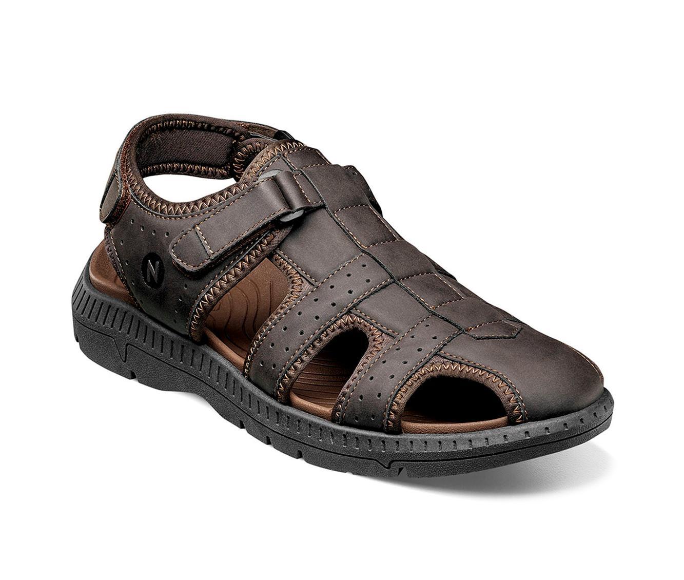 Men's Nunn Bush Laguna Closed Toe Fisherman Sandal Outdoor Sandals Product Image