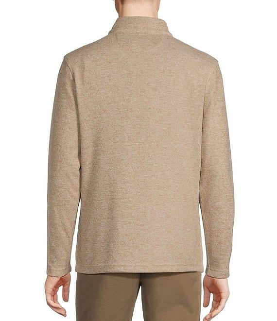 Cremieux Blue Label Fleece Quarter-Zip Sweater Product Image