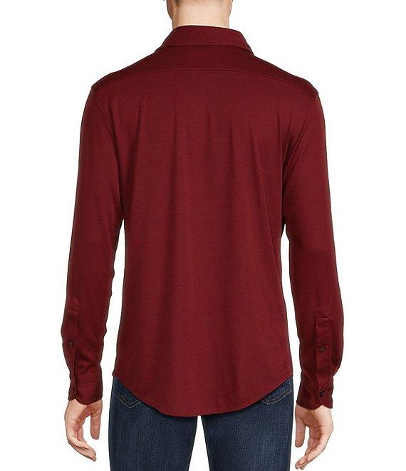 Cremieux Blue Label Chamonix Collection Long Sleeve Coat Front Supima Woven Shirt Product Image