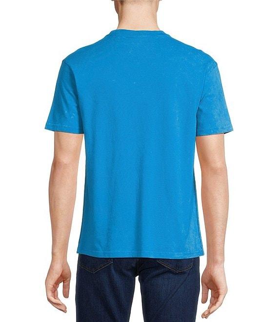 Cremiuex Premium Denim Garment-Dyed Short Sleeve T-Shirt Product Image