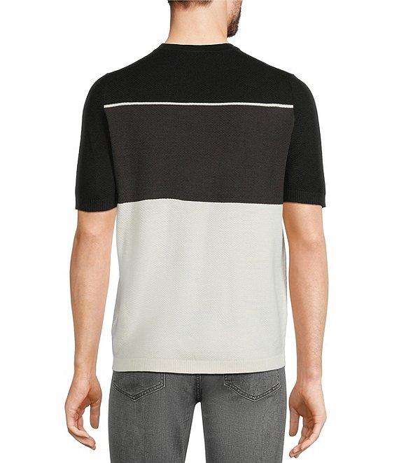 Murano Textured Snit Short Sleeve T-Shirt Product Image