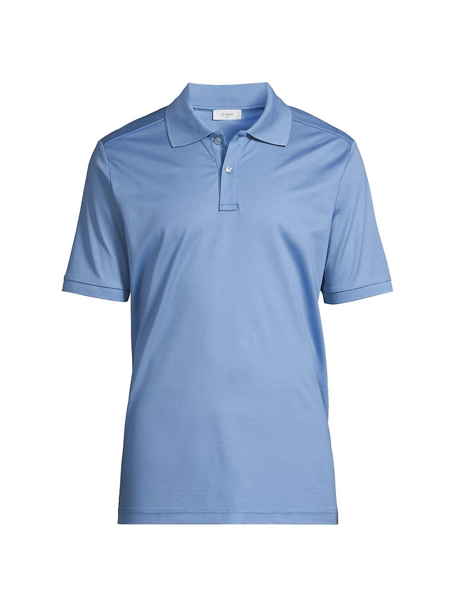 Mens Cotton Piqu Polo Shirt Product Image