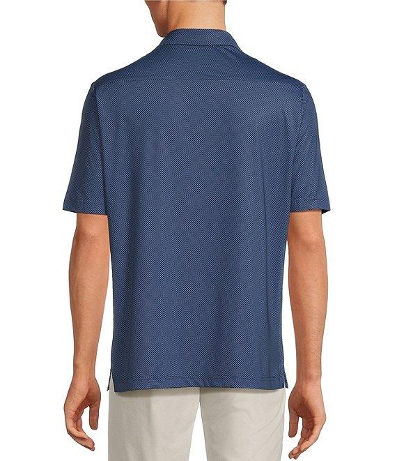 Hart Schaffner Marx Luxury Performance Short Sleeve Scale Print Coatfront Shirt Product Image