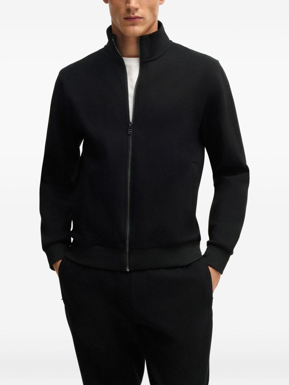 zip-up sweatshirt Product Image