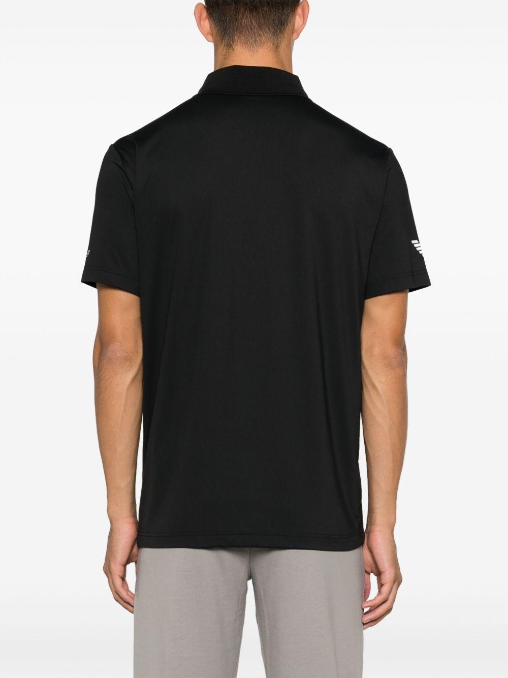 logo-print polo shirt Product Image