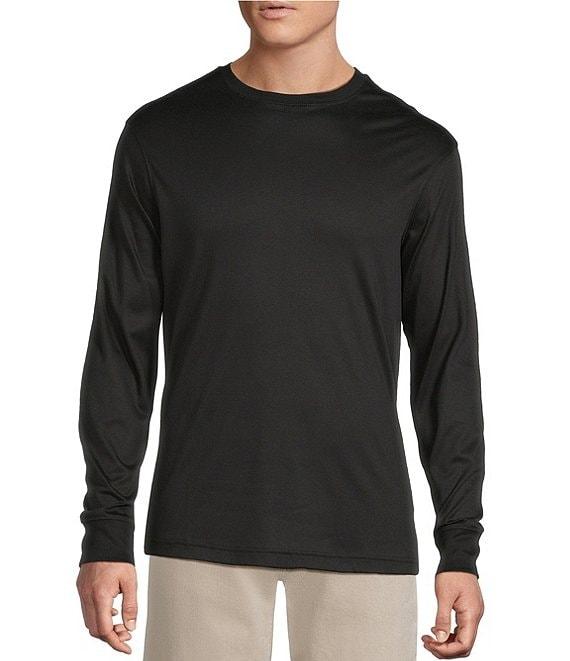 Daniel Cremieux Signature Label Pima Cotton Long Sleeve T-Shirt Product Image
