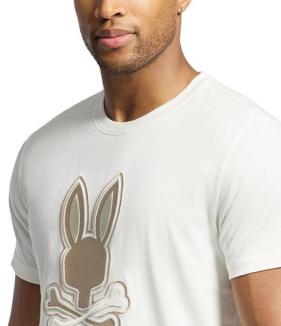 Psycho Bunny New Castle Graphic Short Sleeve Large Embroidered Logo T-Shirt Product Image