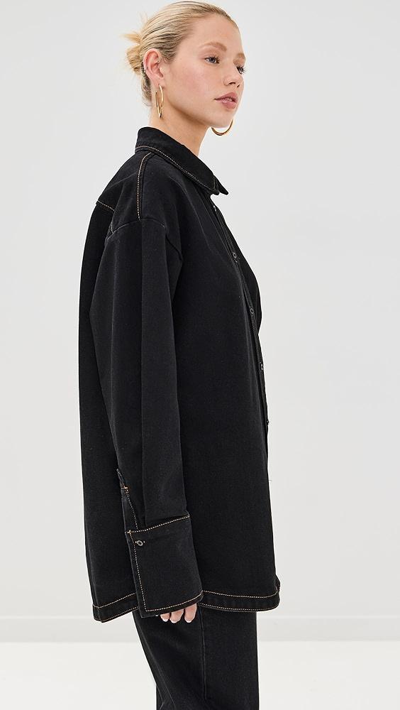 Lioness Off Duty Denim Shirt | Shopbop Product Image