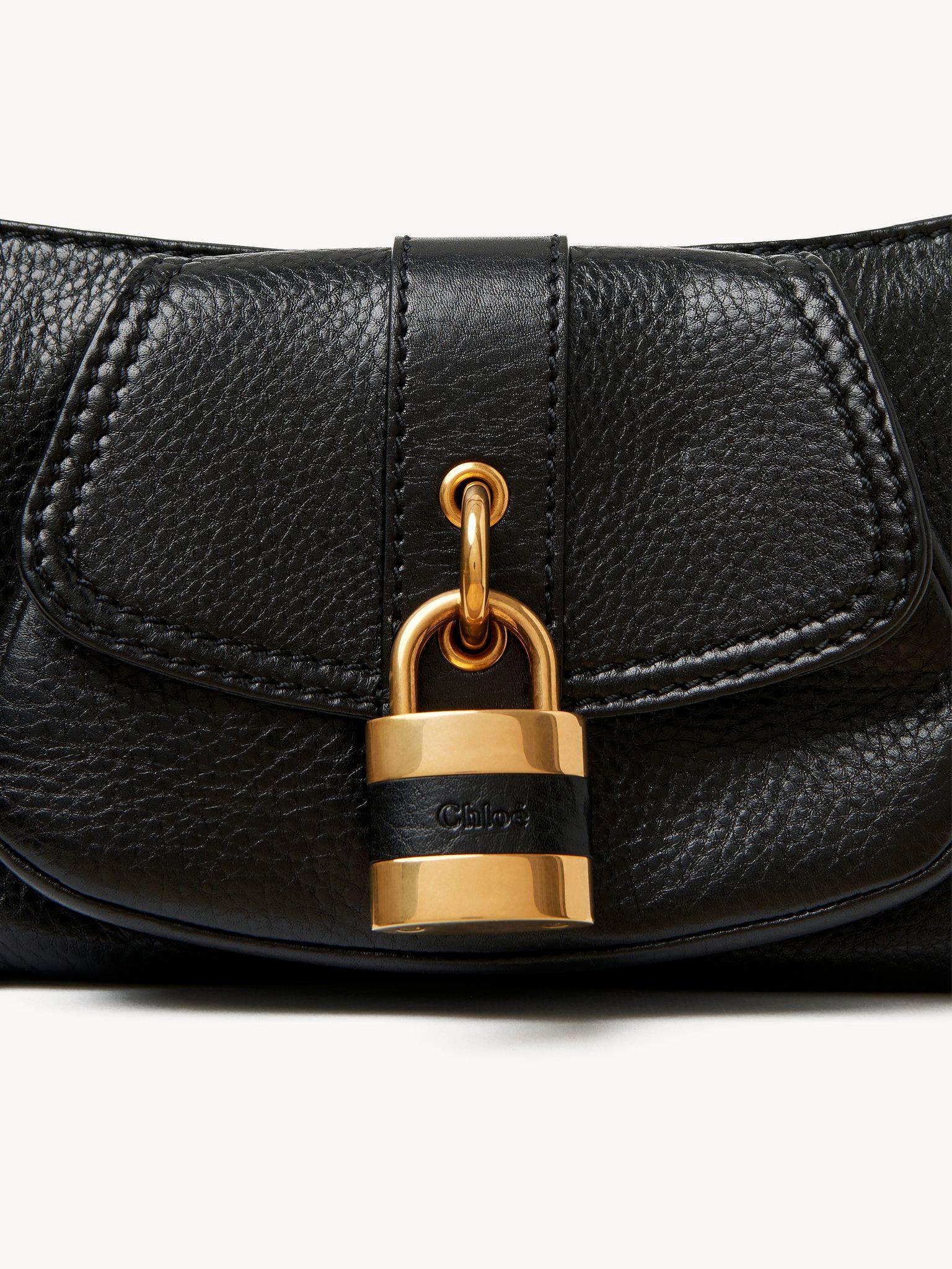 The 99 shoulder bag in grained leather Product Image