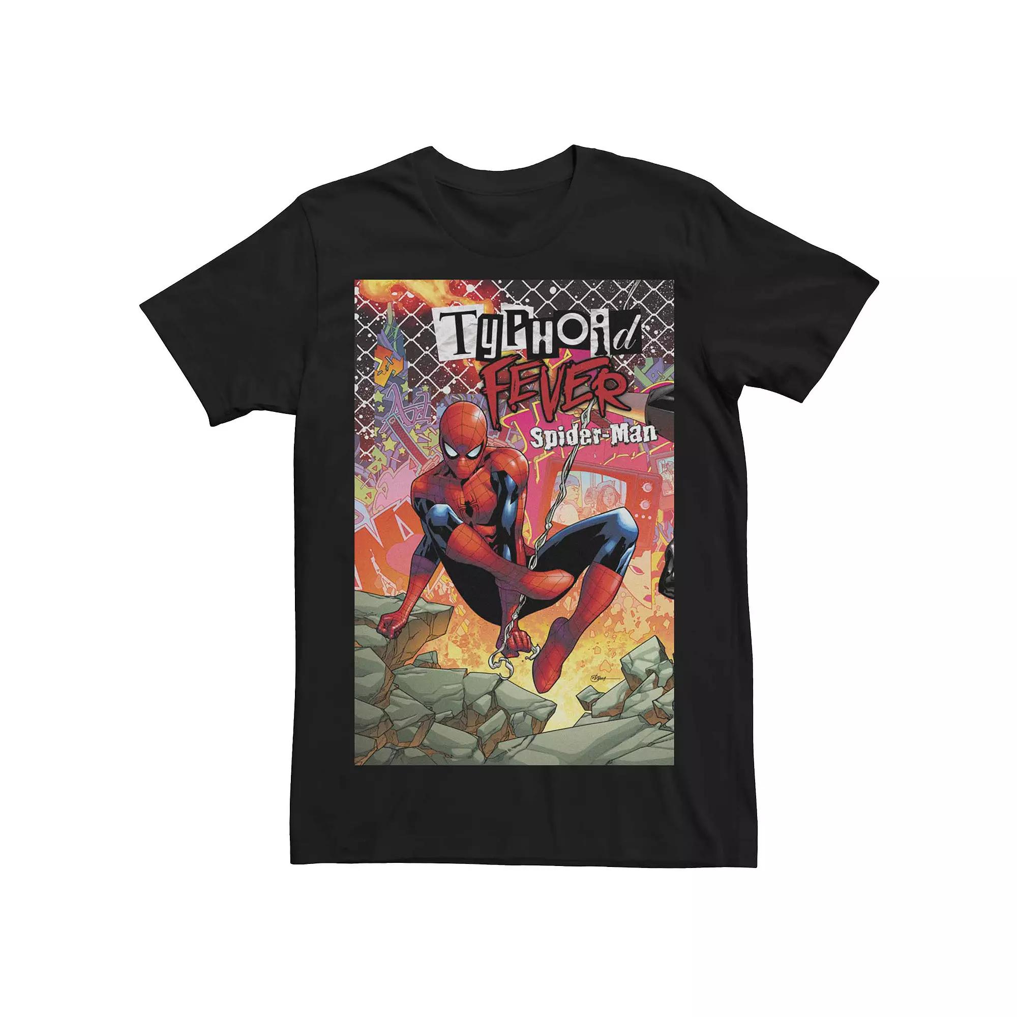 Men's Marvel's Typhoid Fever Spider-Man (2018) # Comic Cover Tee,  Product Image