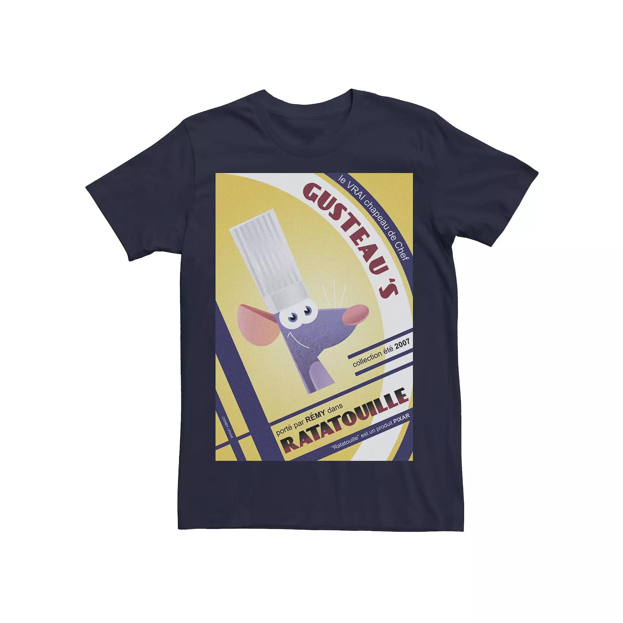 Disney / Pixar's Ratatouille Remy Men's French Poster Tee,  Product Image