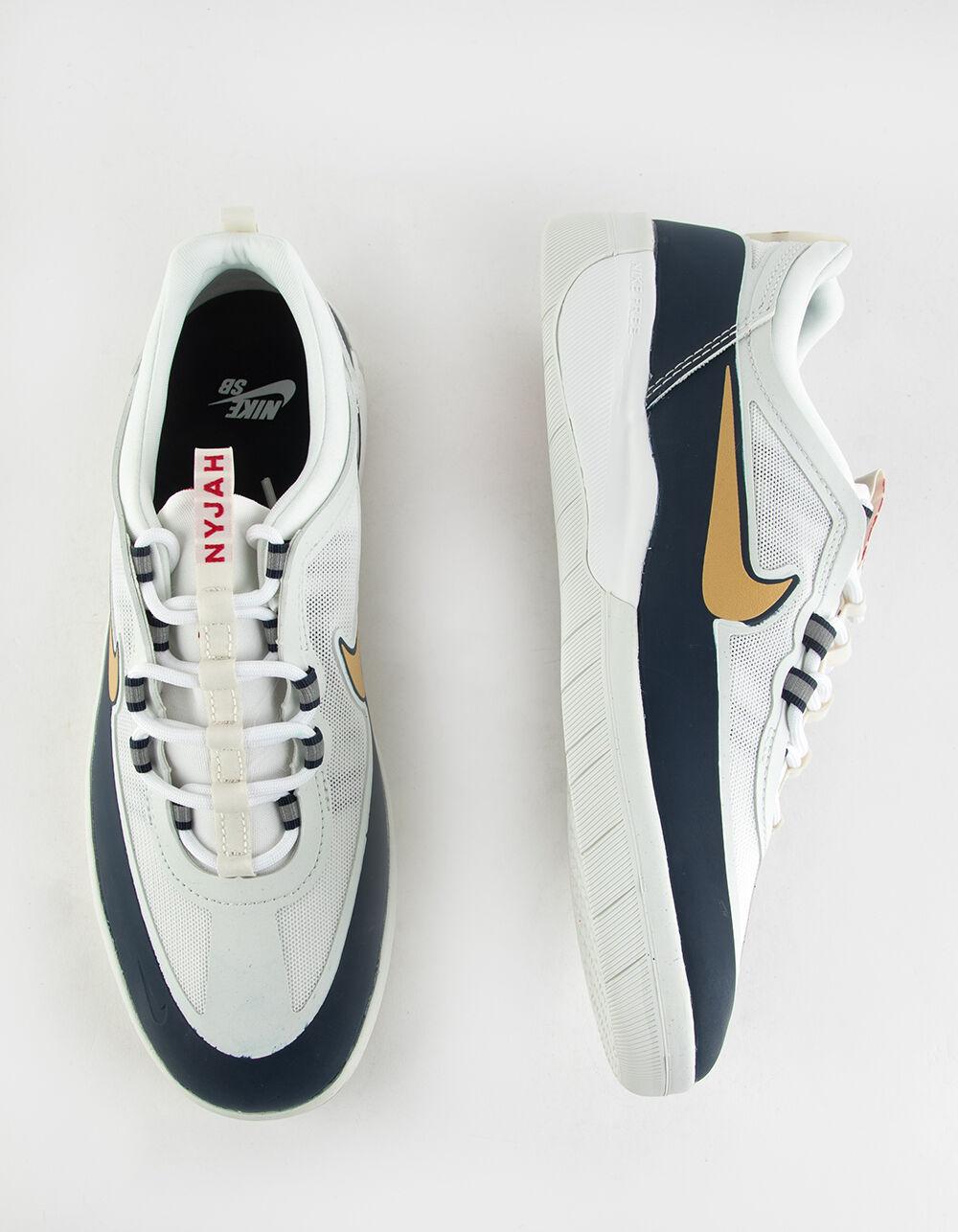 NIKE SB Nyjah Free 2 Skate Shoes - NAVY COMBO Product Image