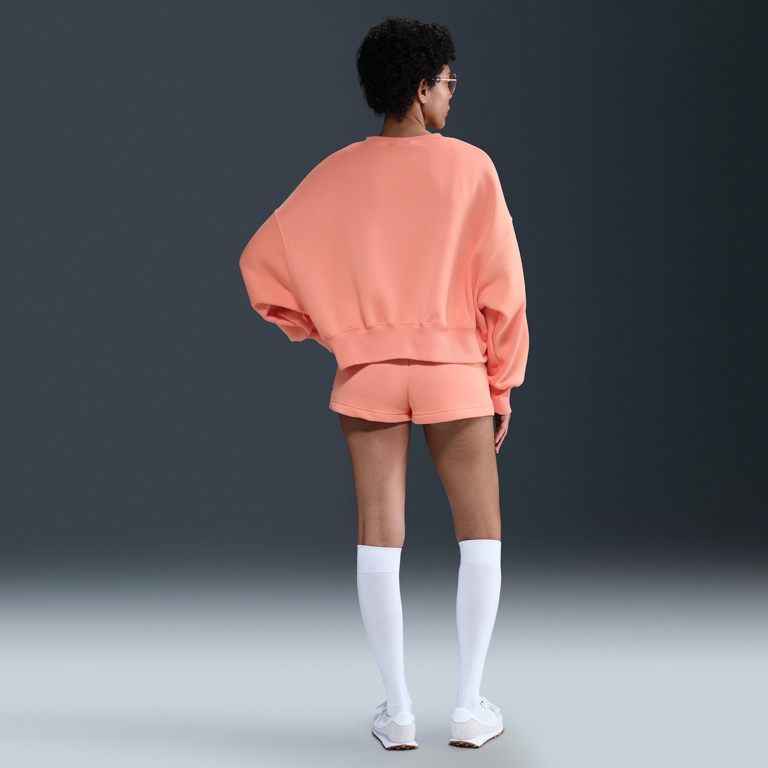 Womens Nike Sportswear Phoenix Fleece Over-Oversized Crew-Neck Sweatshirt | DQ5761-844 Product Image