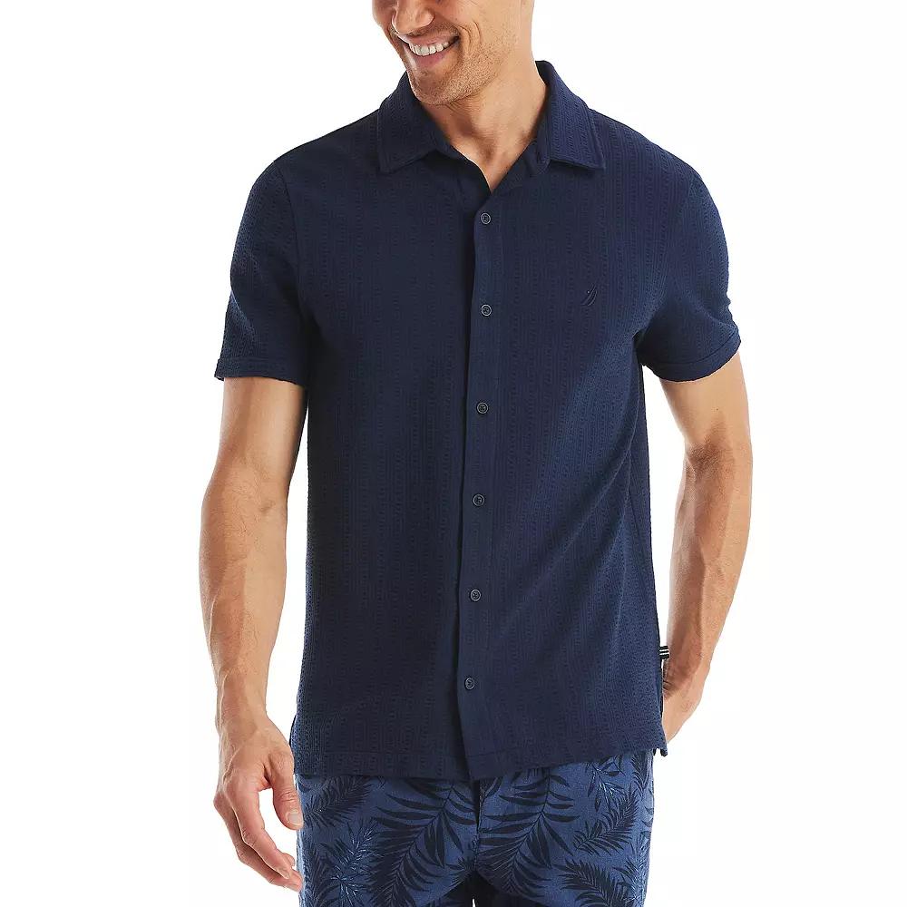 Men's Nautica Classic Fit Seersucker Polo,  Product Image