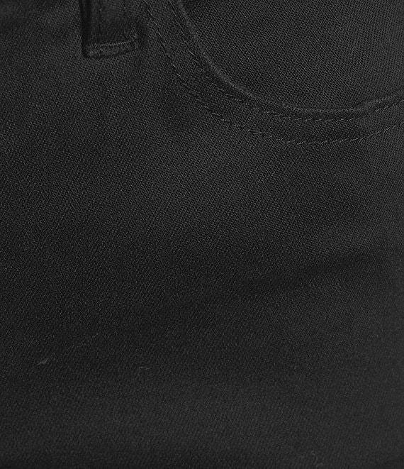 John Mark Straight Leg 5-Pocket Fringe Hem Crop Jeans Product Image