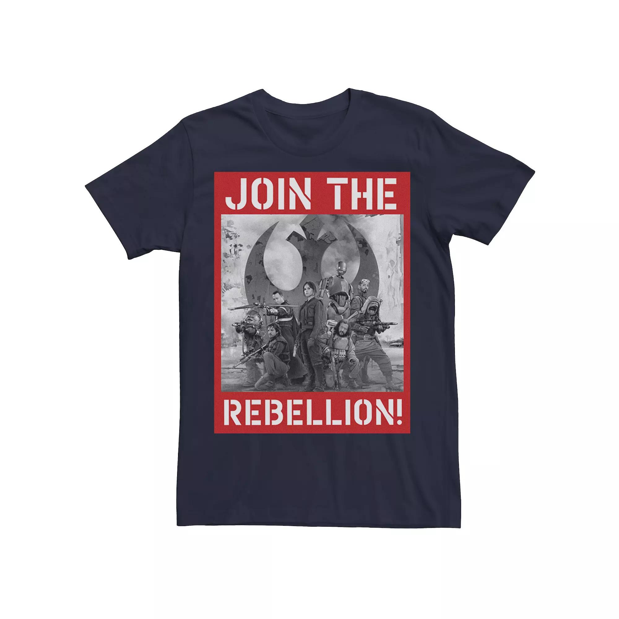 Men's Star Wars Rogue One Join the Rebellion Poster Tee,  Product Image