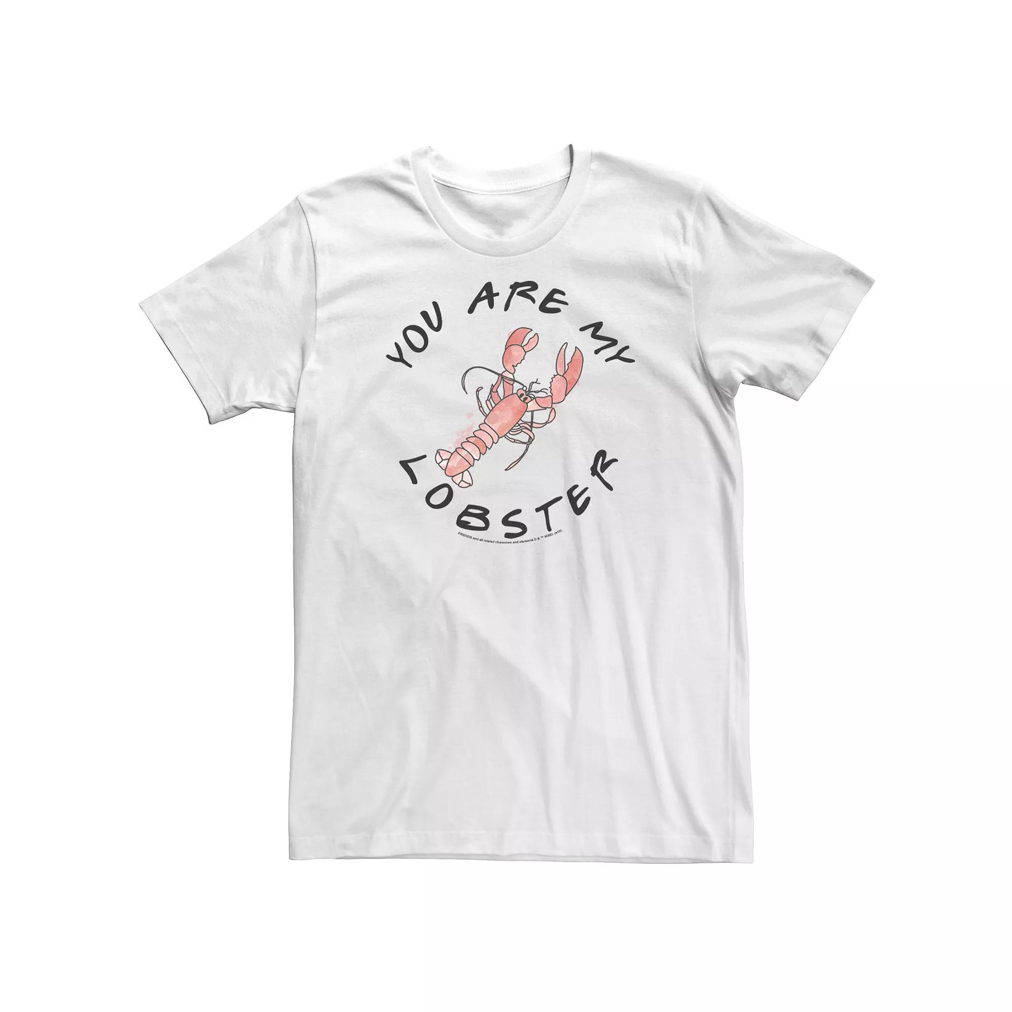 Men's Friends You Are My Lobster Graphic Tee,  Product Image