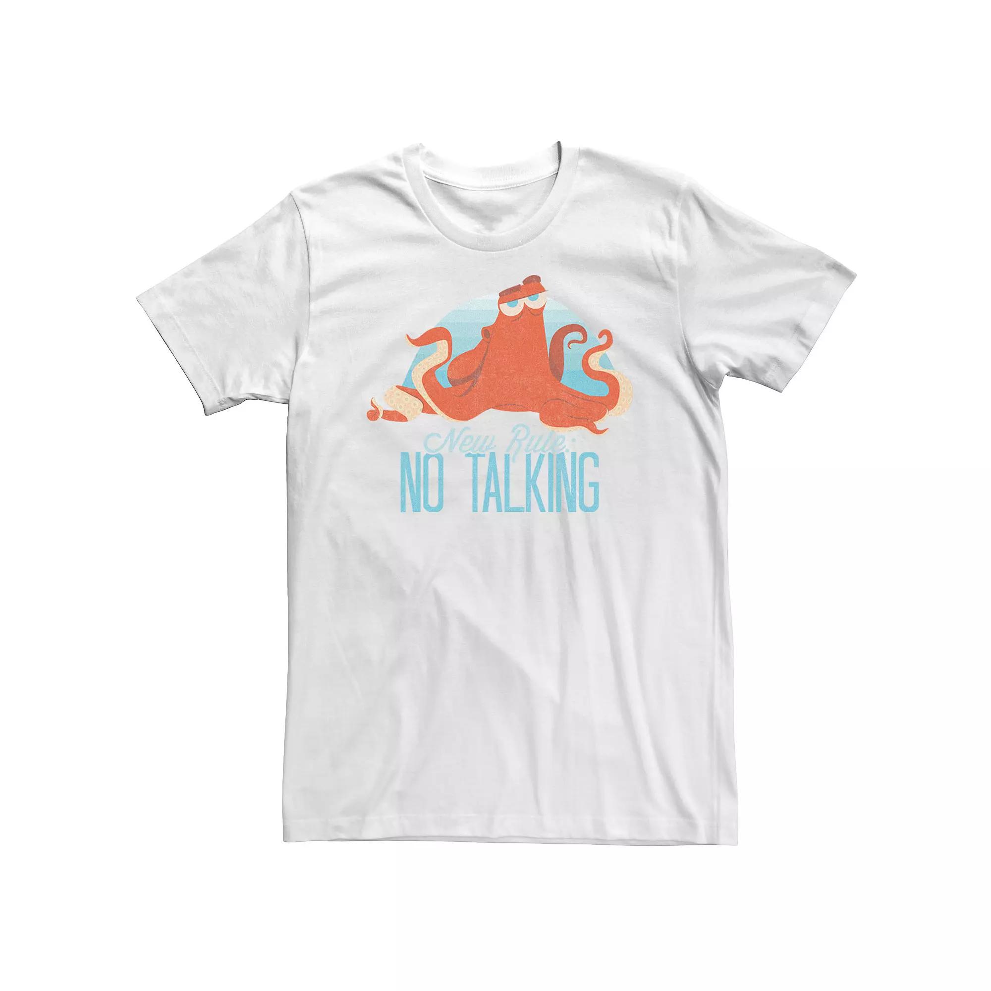 Big & Tall Disney / Pixar Finding Dory Hank "New Rule No Talking" Tee, Men's,  Product Image