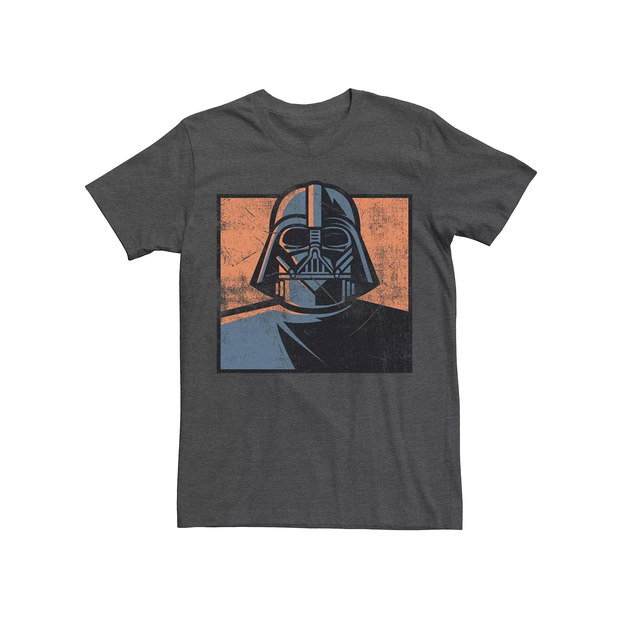 Men's Star Wars Darth Vader Vintage Tonal Poster Tee,  Product Image