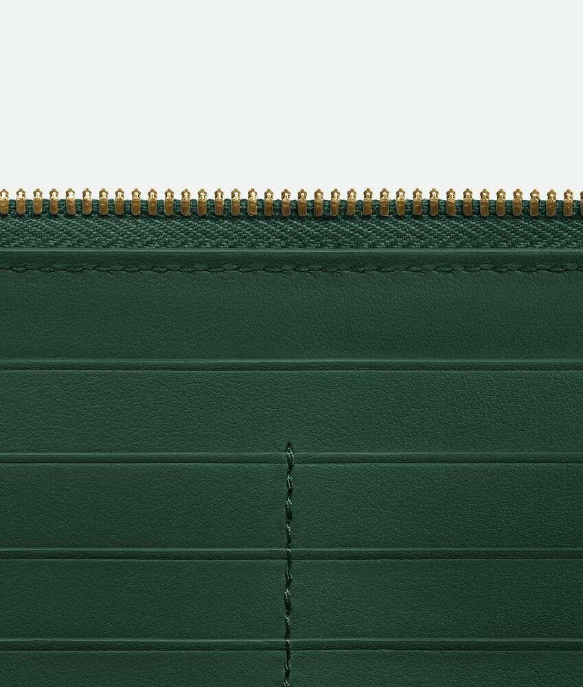 Women's Cassette Zip Around Wallet in Emerald green Product Image