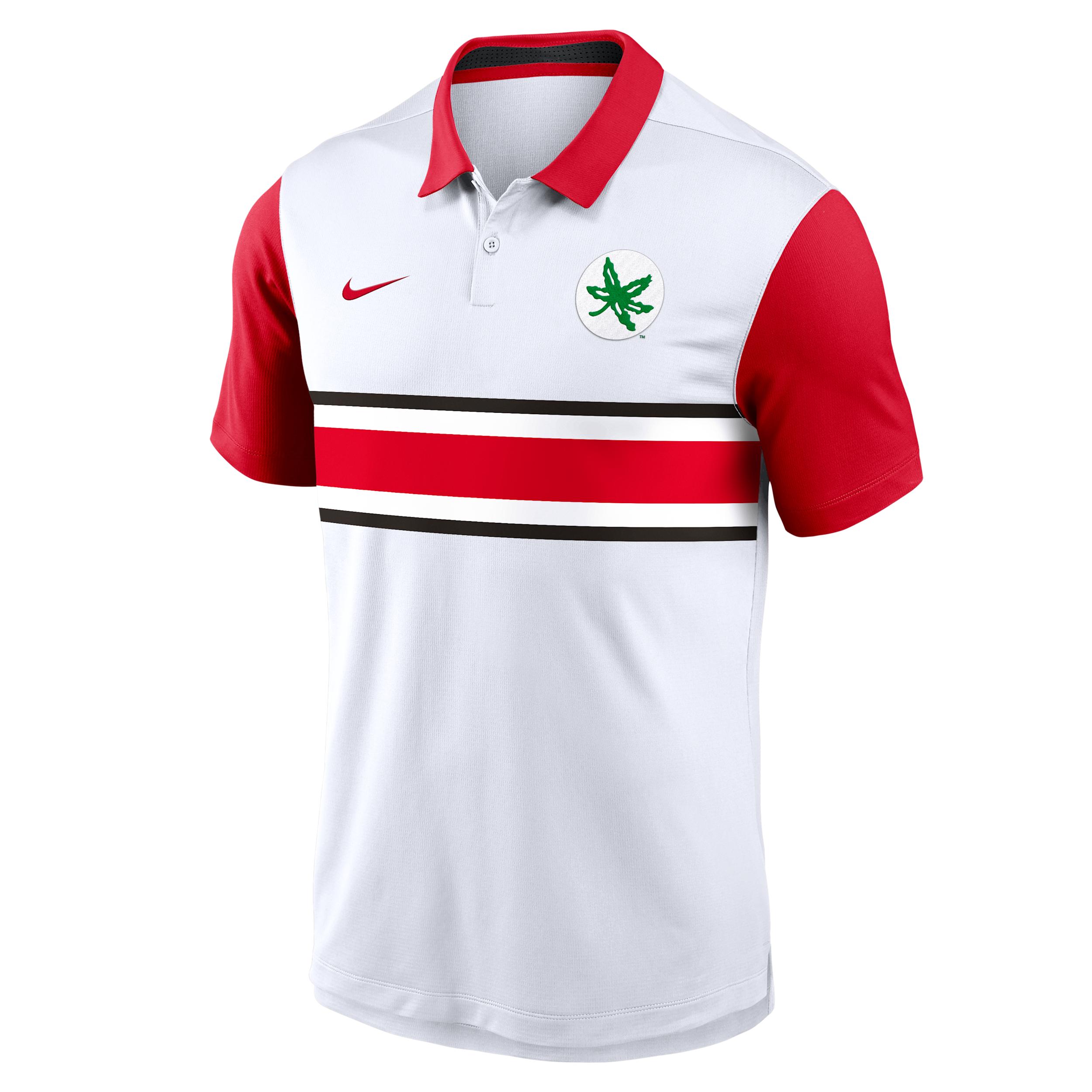 Mens Michigan Vapor Jordan Brand Dri-FIT College Polo | 0JHT0F0NMWN-B3F Product Image