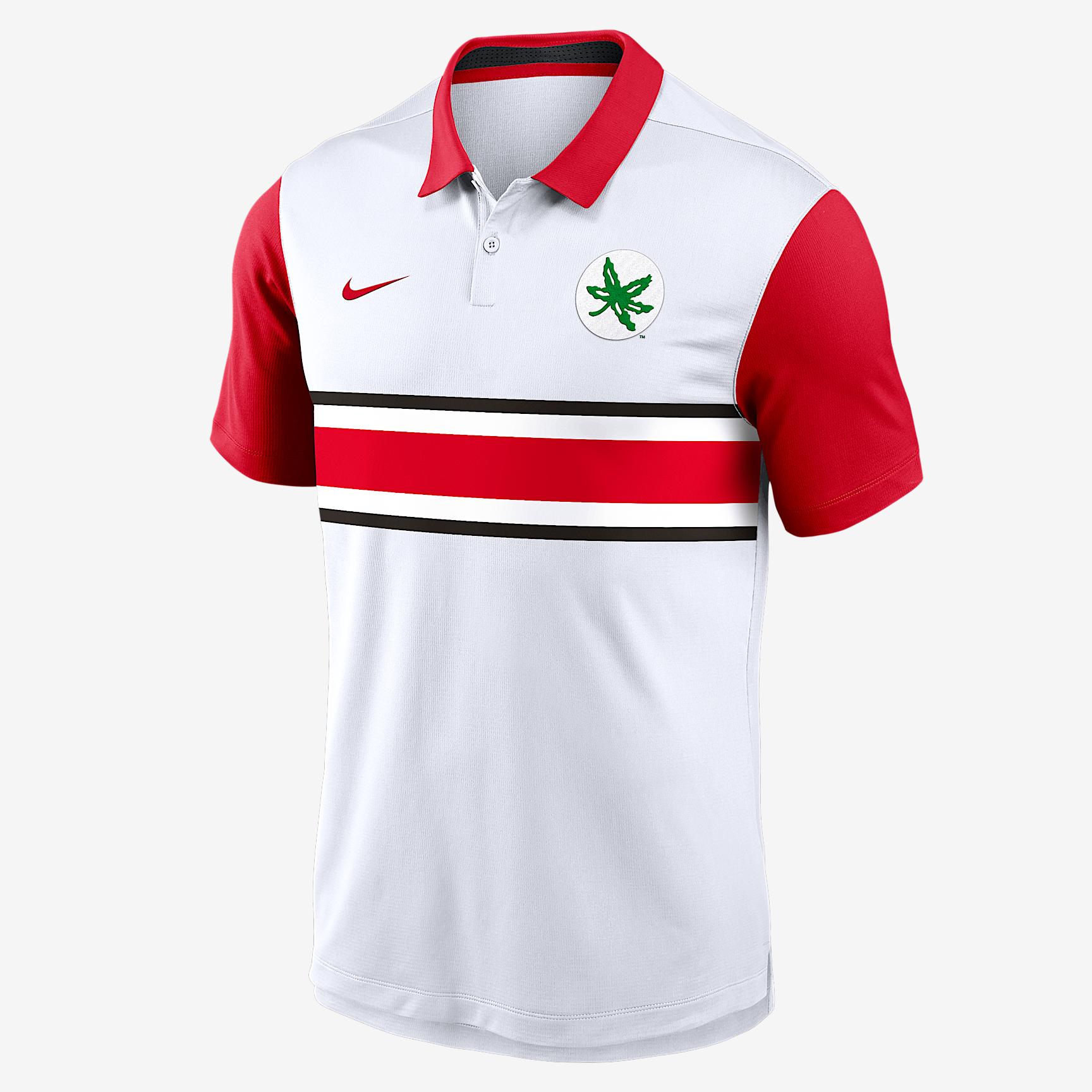 Mens Michigan Vapor Jordan Brand Dri-FIT College Polo | 0JHT0F0NMWN-B3F Product Image