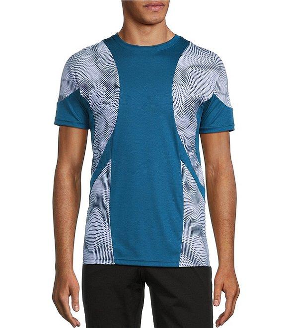 Murano Interdimensional Collection Slim Fit Pieced Short Sleeve Crew Neck T-Shirt Product Image