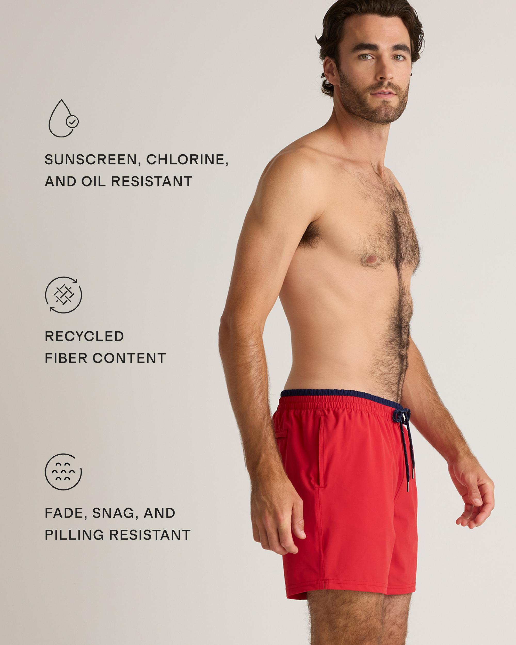 Quince | Men's Italian Swim Trunk Size XL, Nylon/Spandex Product Image