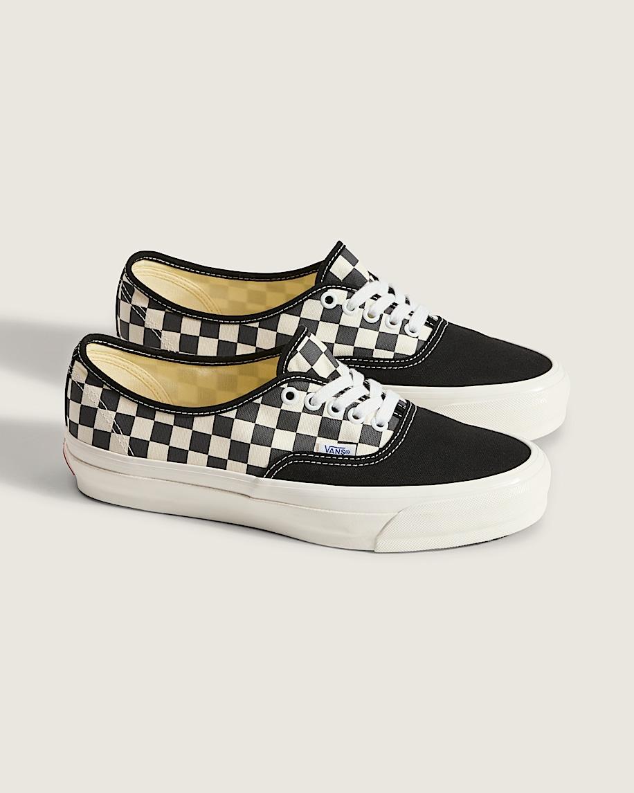 Premium Authentic Checkerboard Shoe in Asphalt Grey| Vans US Product Image