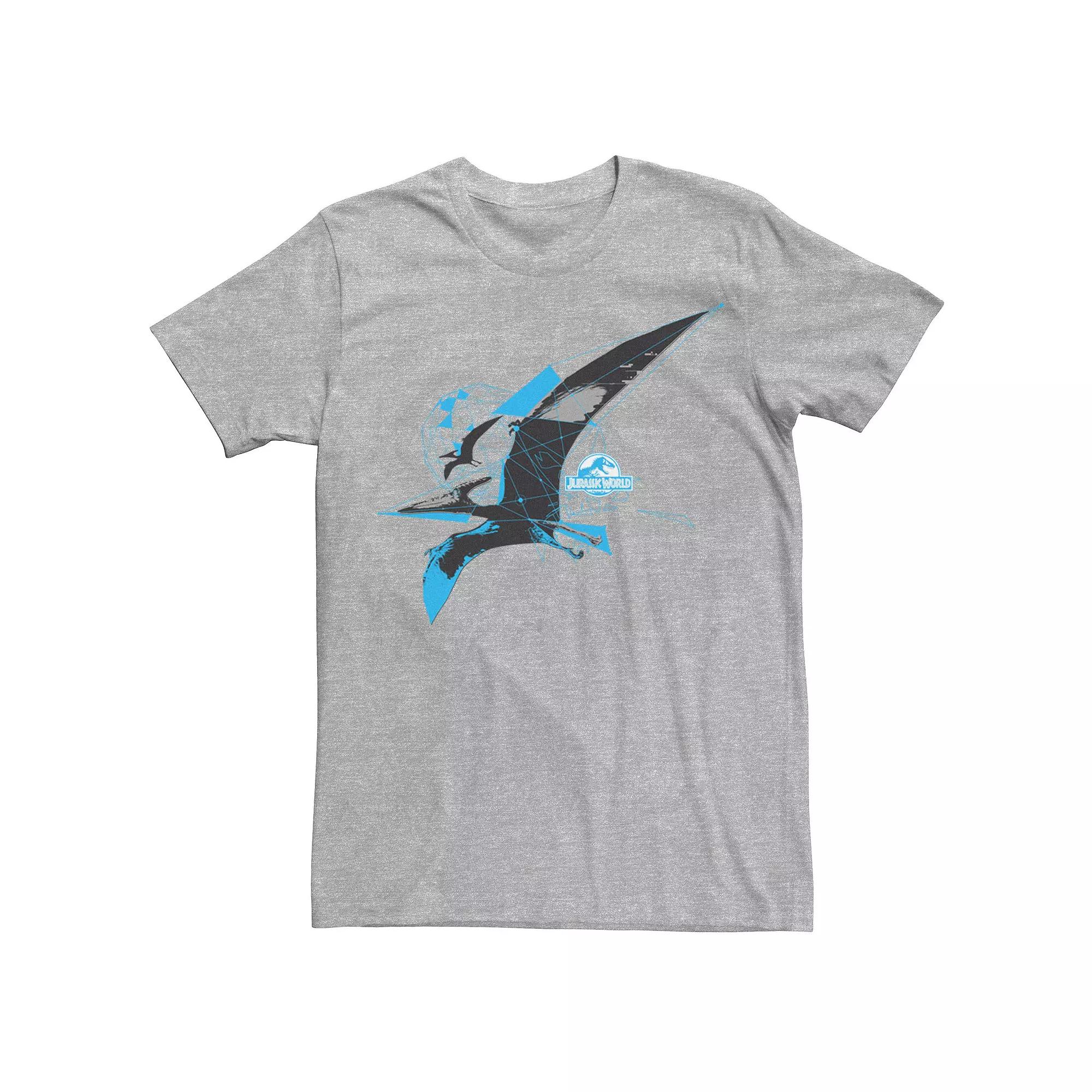 Men's Jurassic World Pterodactyl Geometric Poly Graphic Tee,  Product Image