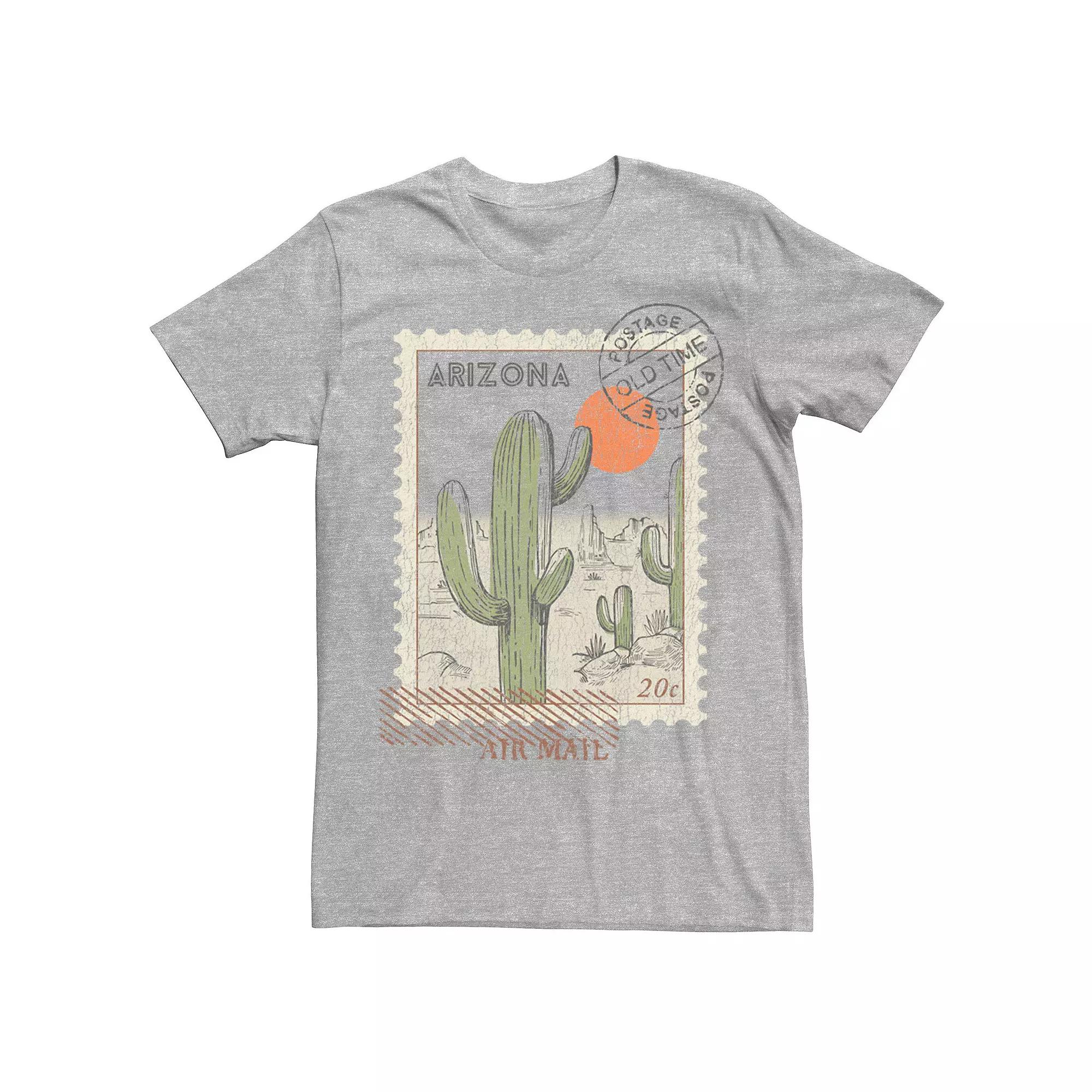Men's Arizona Desert Scene Stamp Tee,  Product Image