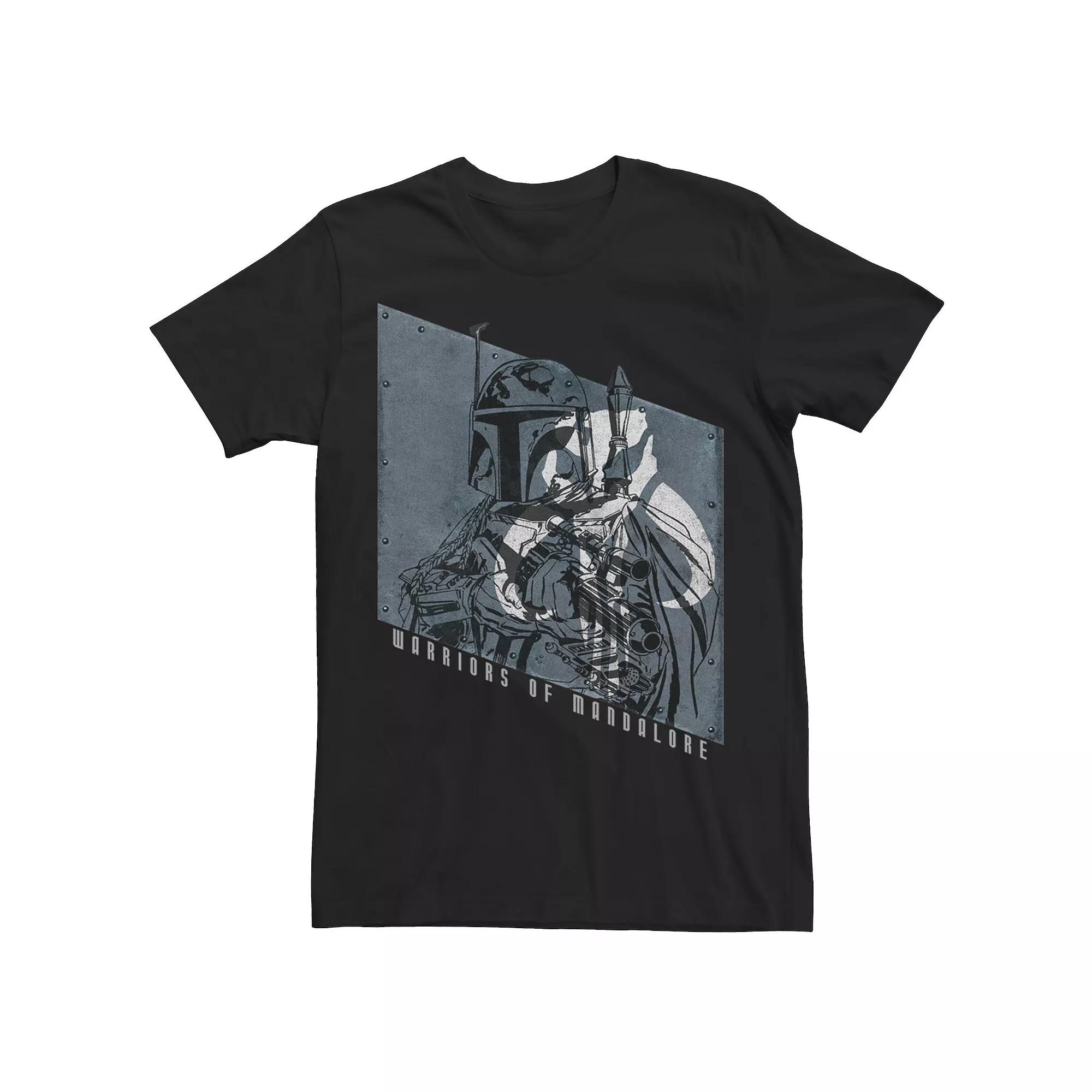 Men's Star Wars Boba fett Warriors Of Mandalore Tee,  Product Image