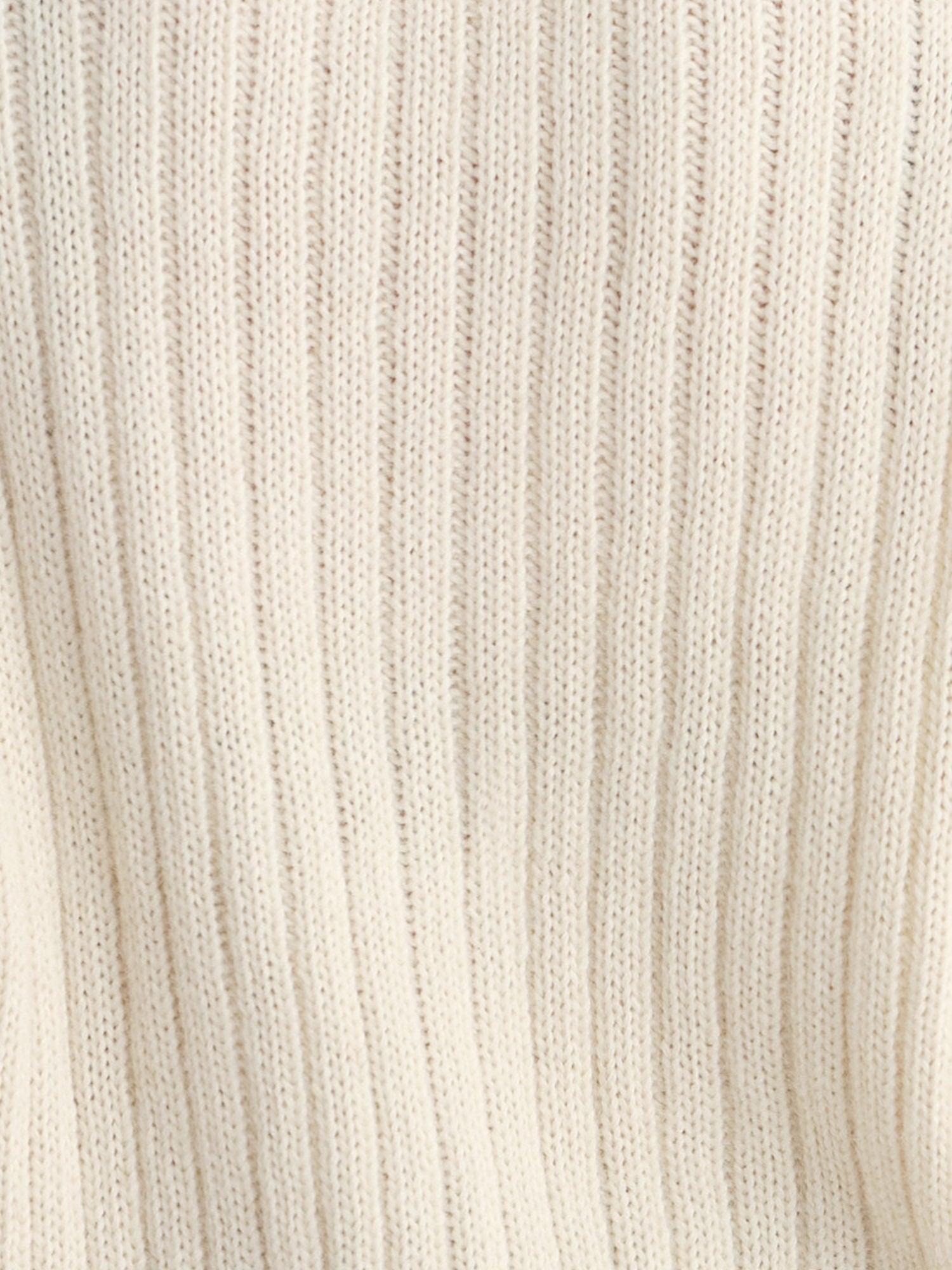 Luxe Alpaca Ribbed Cardigan Female Product Image