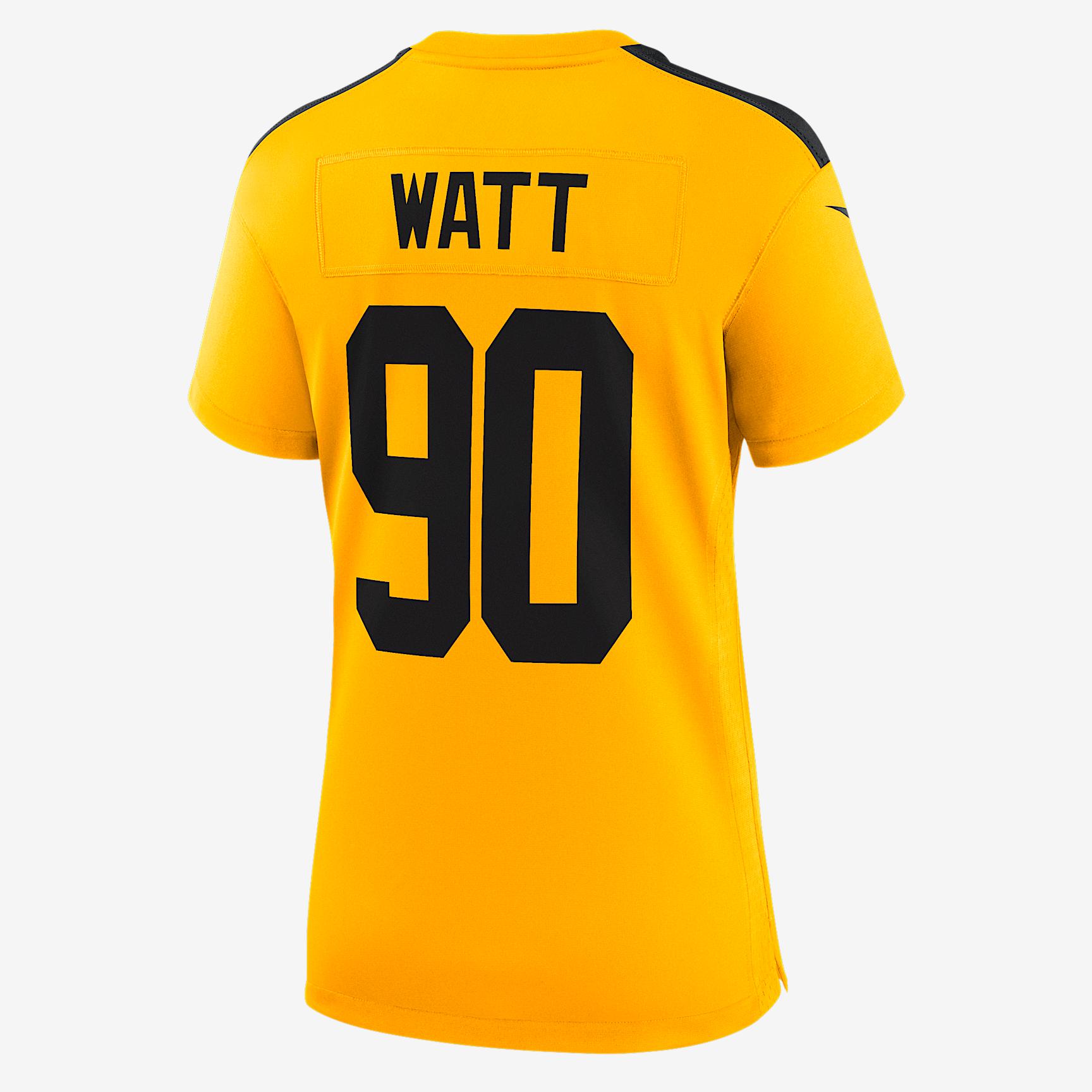 T.J. Watt Pittsburgh Steelers Womenâs Nike Women's NFL Game Jersey Product Image